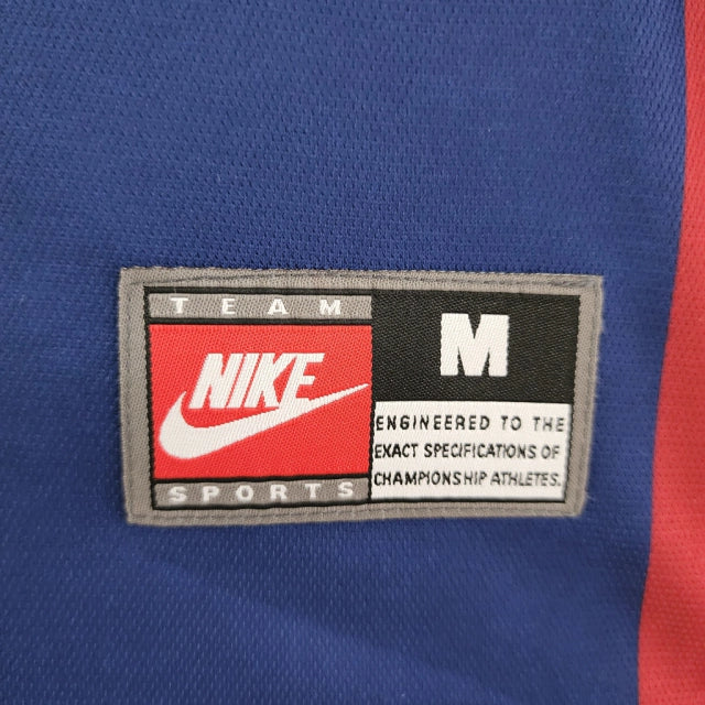 Camisa Barcelona 98/99 Home - Retrô Masculina