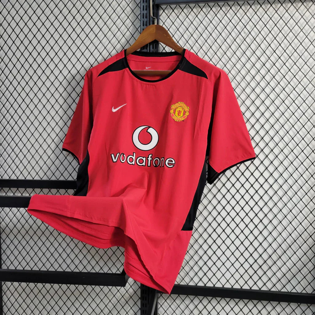 Camisa Manchester United 03/04 Home - Retrô Masculina