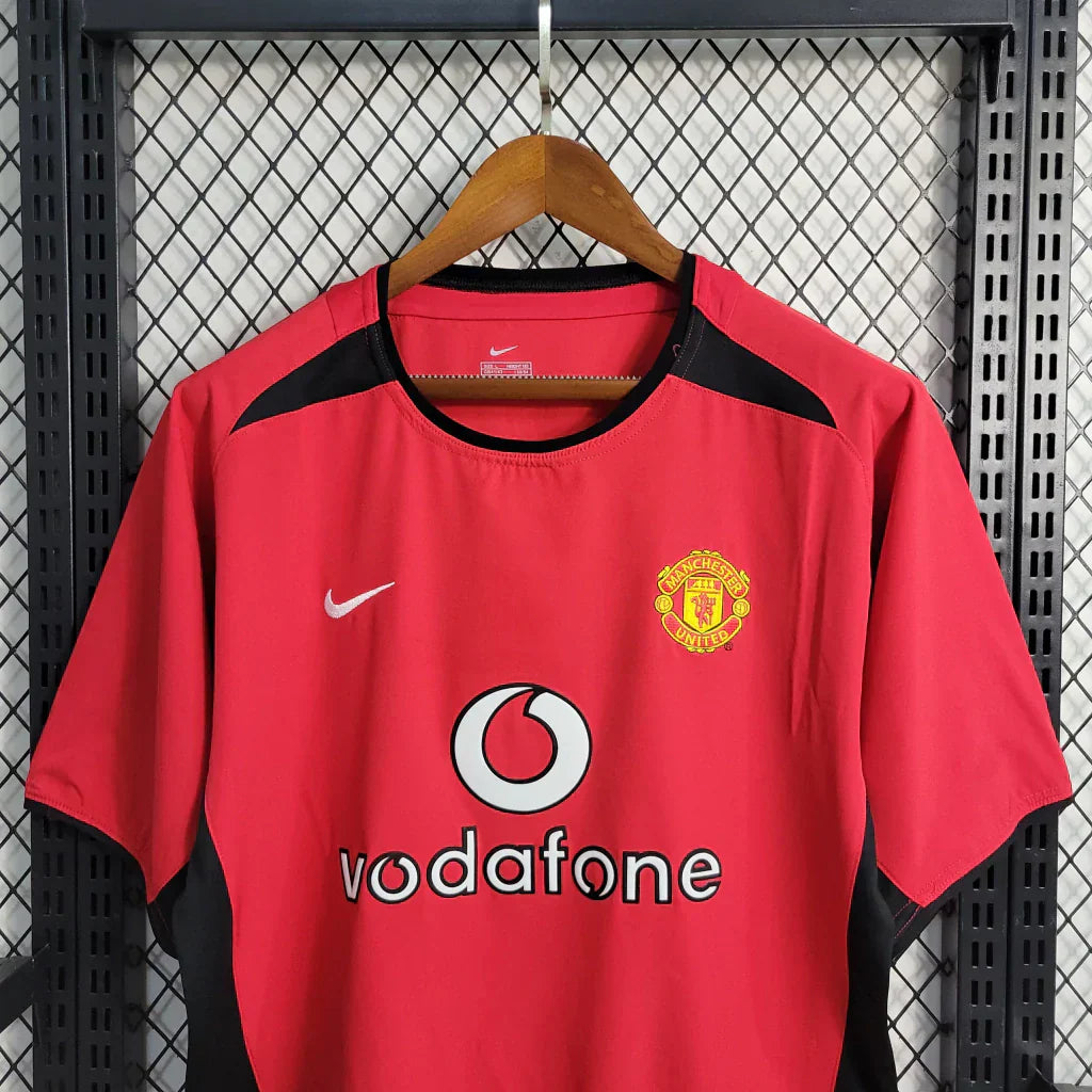 Camisa Manchester United 03/04 Home - Retrô Masculina