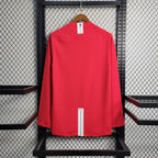 Camisa Manchester United 07/08 Home Manga Longa - Retrô Masculina