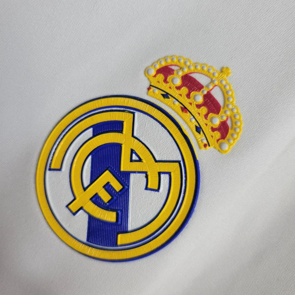 Camisa Real Madrid 11/12 Home Manga Longa - Retrô Masculina