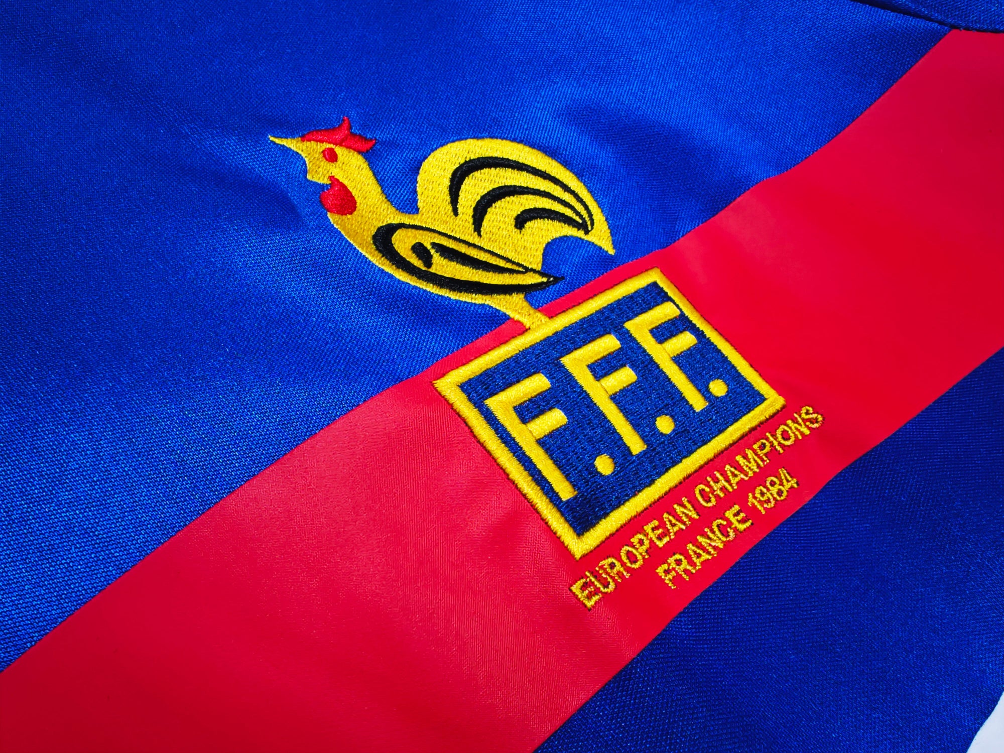 Camisa Seleção da França 1998/99 Adidas - Versão Retrô - Azul - Masculina