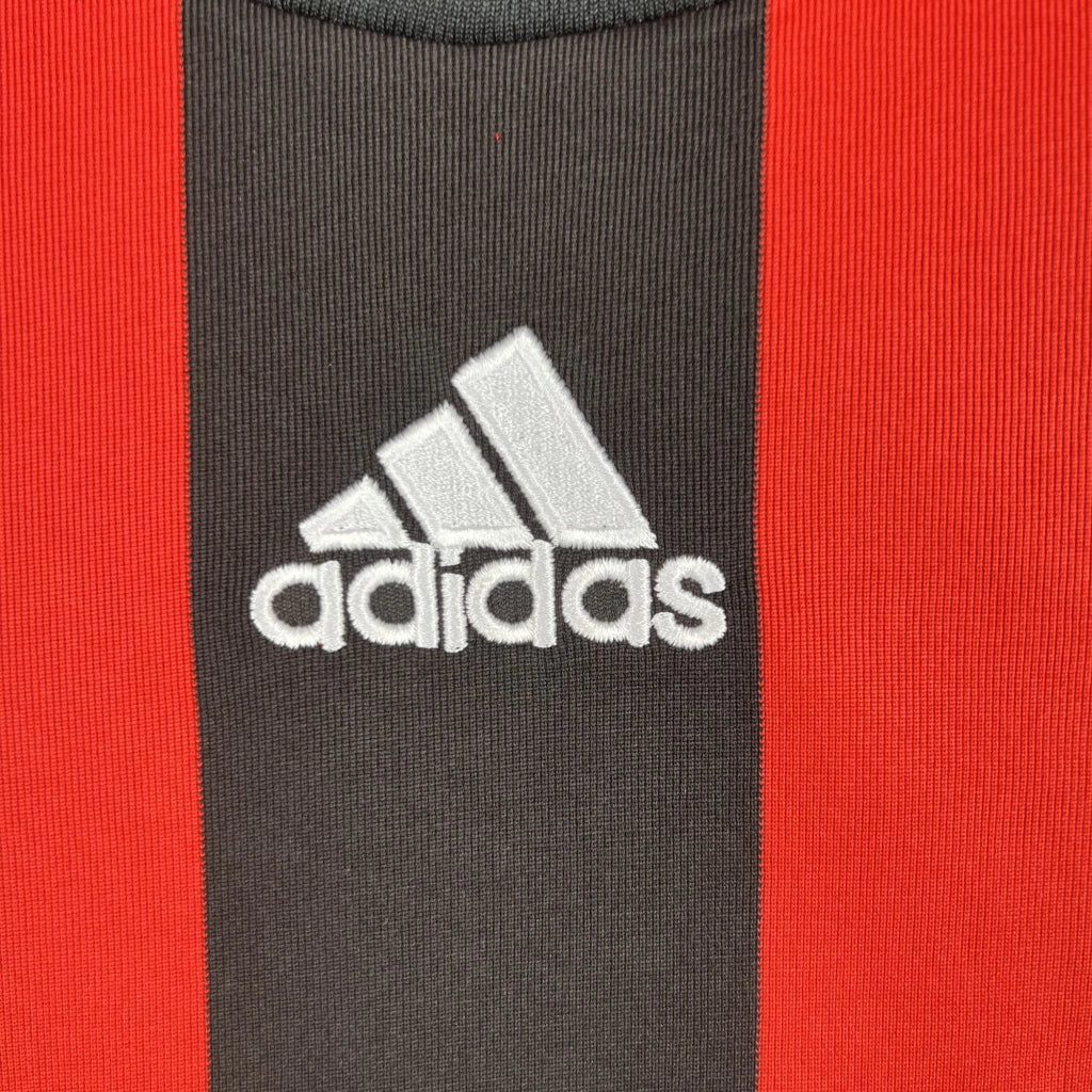 Camisa Milan 08/09 Home Manga Longa - Retrô Masculina