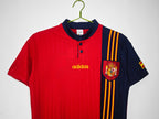 Camisa Seleção Espanha Home 1996/97 - Versão Retrô - Vermelha - Masculina