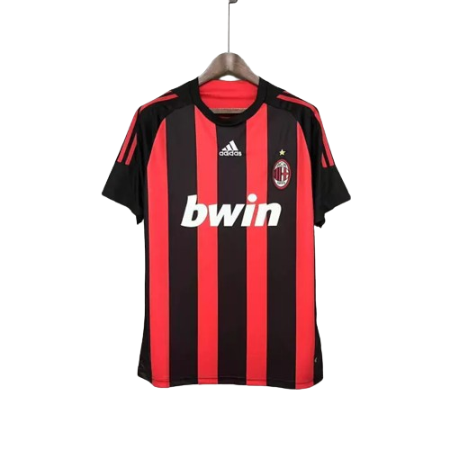 Camisa Milan 08/09 Home - Retrô Masculina