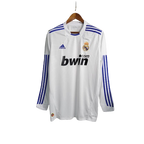 Camisa Real Madrid 10/11 Home Manga Longa - Retrô Masculina