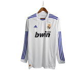 Camisa Real Madrid 10/11 Home Manga Longa - Retrô Masculina