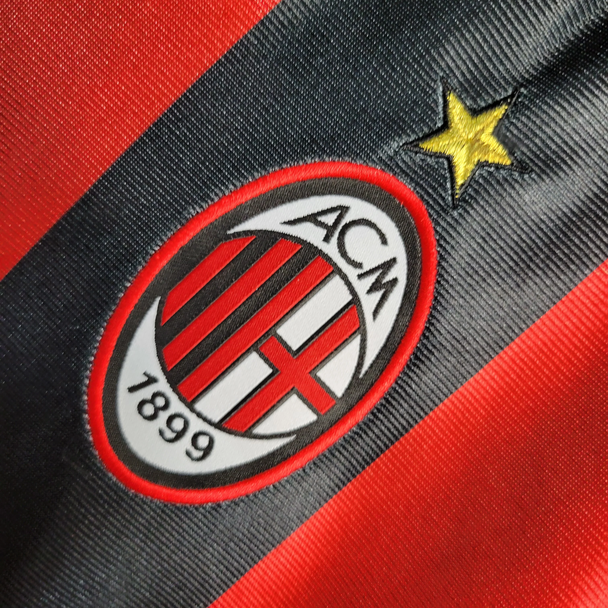 Camisa Milan 98/99 Home - Retrô Masculina