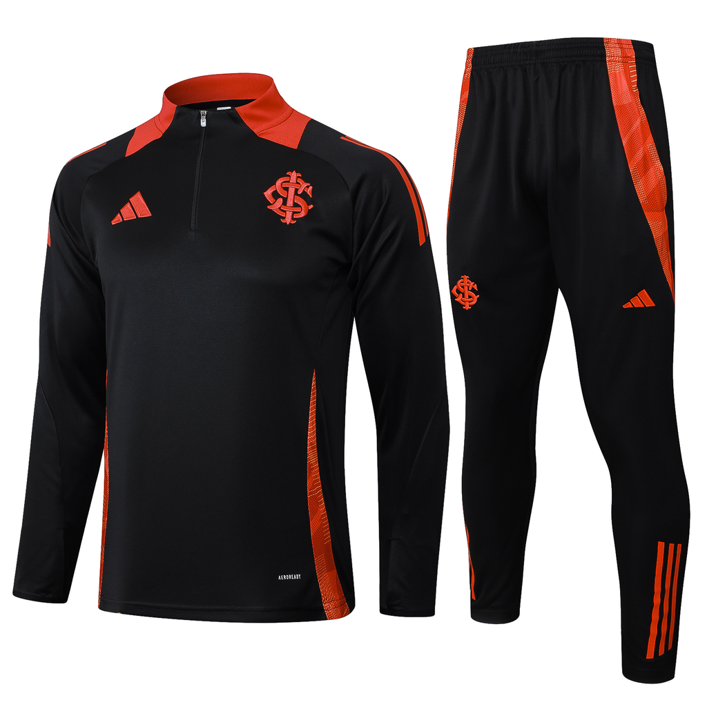 Conjunto de Treino Internacional 25/26 - Preto