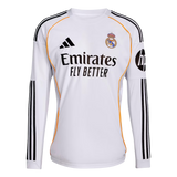 Camisa Real Madrid 25/26 Home Manga Longa - Torcedor Masculina