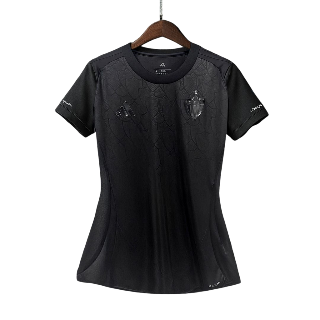 Camisa Atlético Mineiro 25/26 All Black - Torcedor Feminina