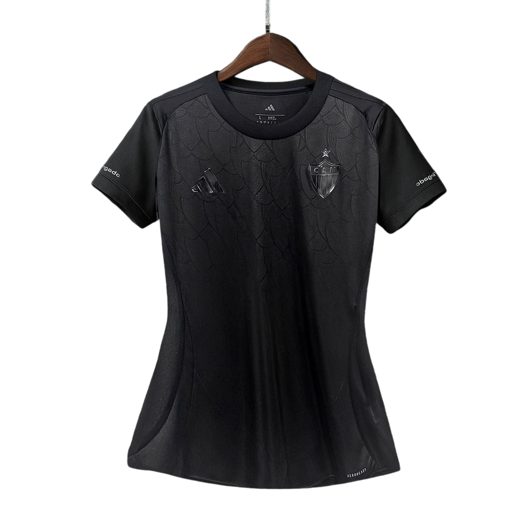 Camisa Atlético Mineiro 25/26 All Black - Torcedor Feminina