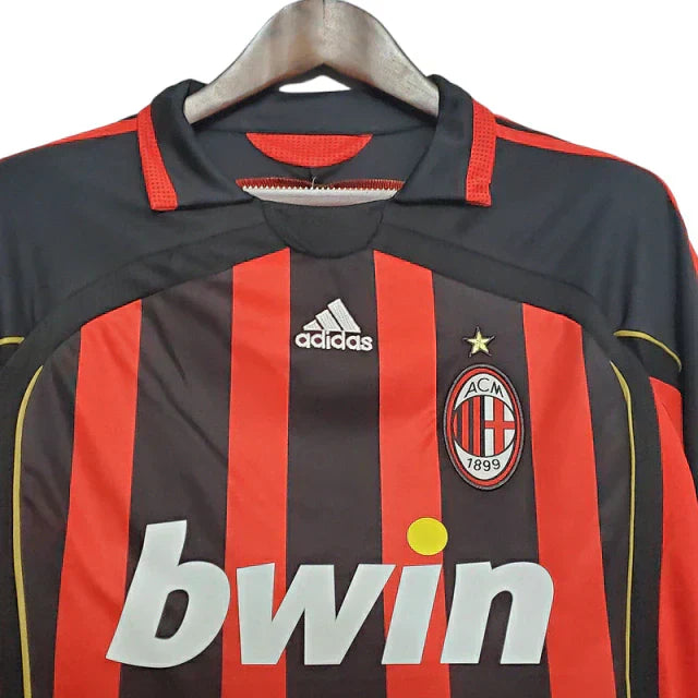 Camisa Milan 06/07 Home - Retrô Masculina