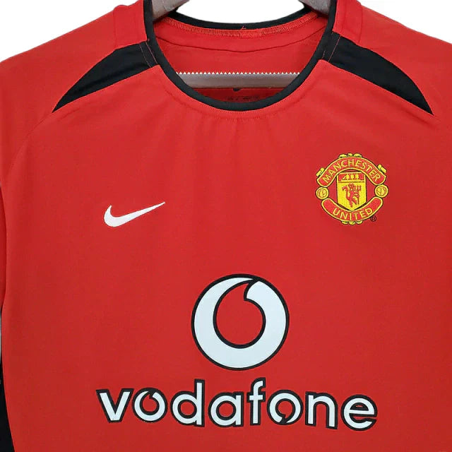 Camisa Manchester United 02/03 Home - Retrô Masculina