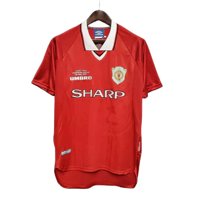 Camisa Manchester United 99/00 Home - Retrô Masculina