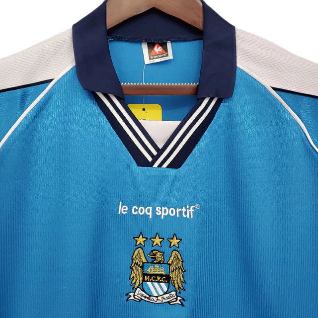 Camisa Manchester City 99/01 Home - Retrô Masculina