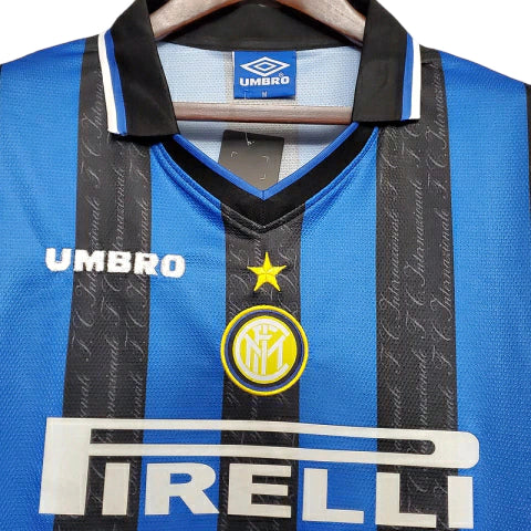 Camisa Inter de Milão 97/98 Home - Retrô Masculina