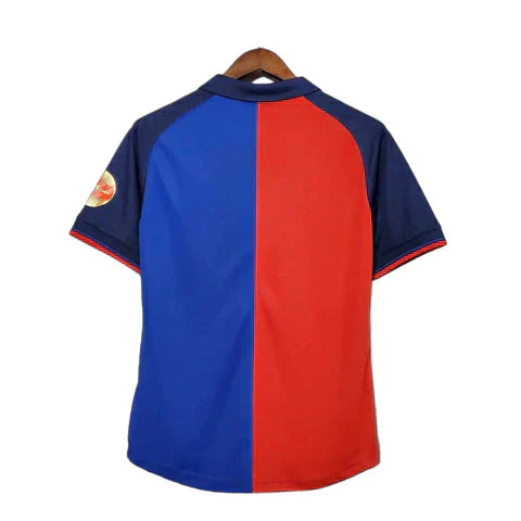 Camisa Barcelona 1999 Home Edição Comemorativa 100 Anos - Retrô Masculina
