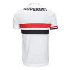 Camisa São Paulo 25/26 Home Torcedor New Balance Masculino - Branco+Vermelho