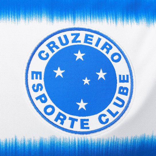 Camisa Cruzeiro II 25/26 s/n Torcedor Adidas Masculina - Branco+Azul