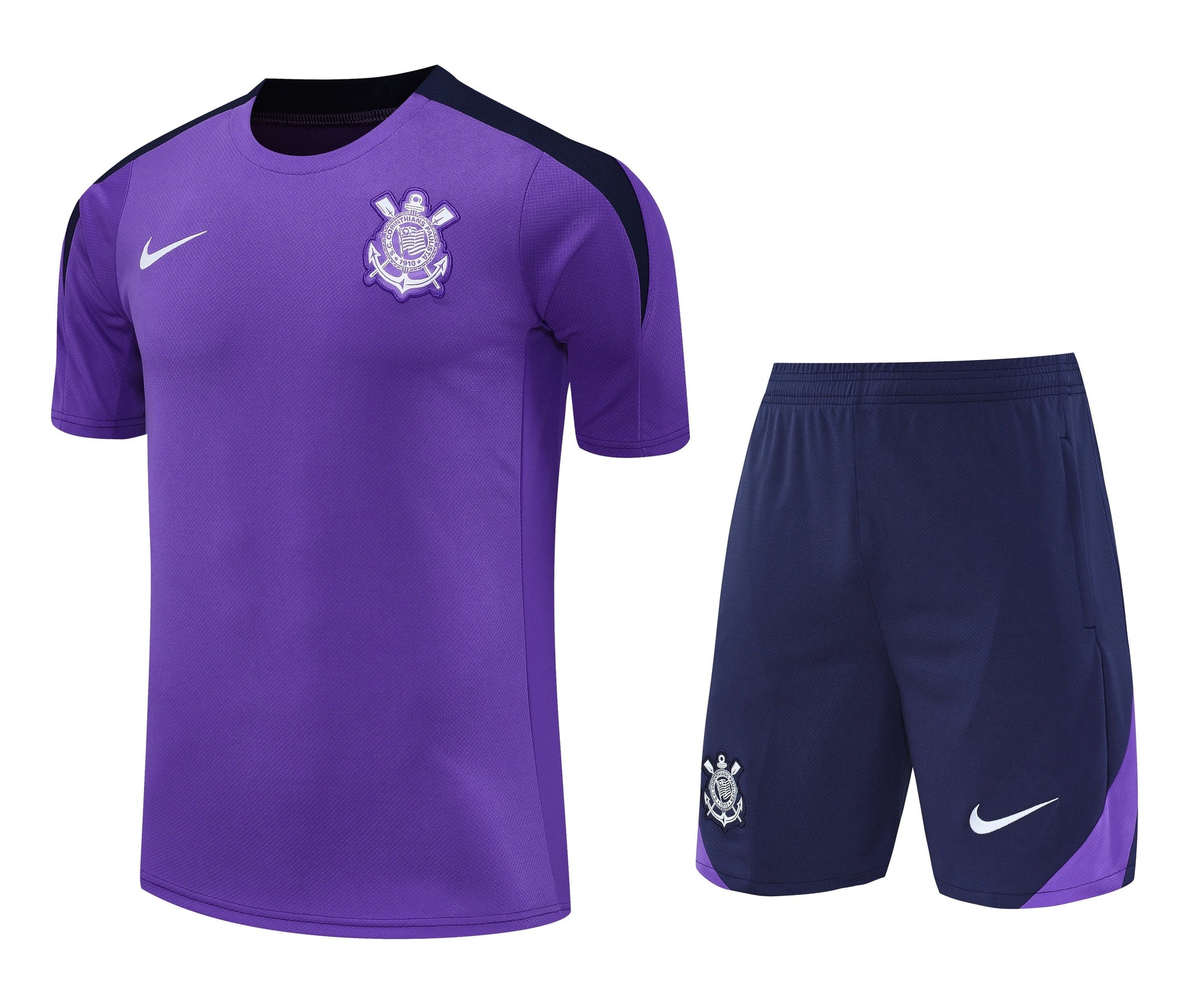 Kit de Treino Corinthians 25/26 Nike Masculina - Roxo