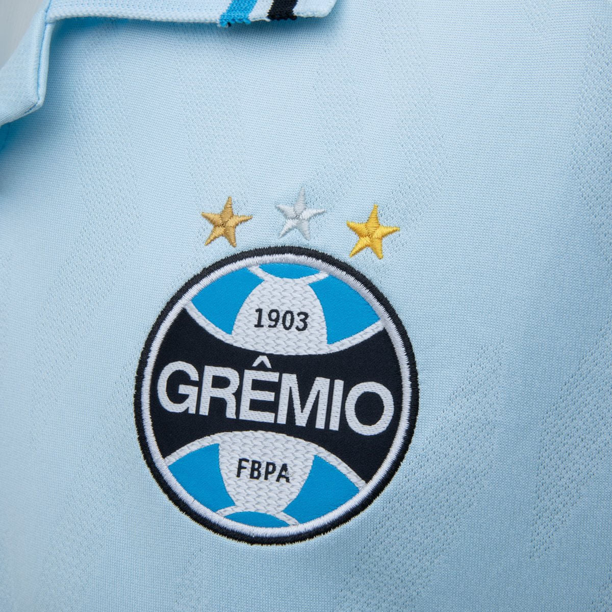 Camisa Grêmio II Celeste Masc. Classic Umbro 25/26 S/Nº - Azul
