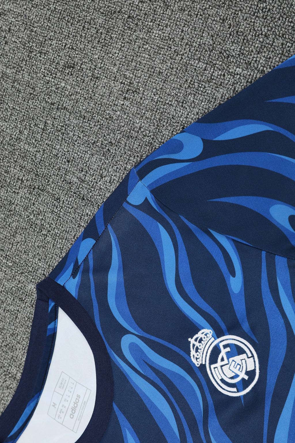 Kit Treino Real Madrid 25/26 Masculino - Adidas Azul Royal