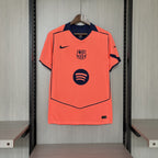 Camisa  Barcelona III 25/26 Nike Masculina - Laranja/Marinho