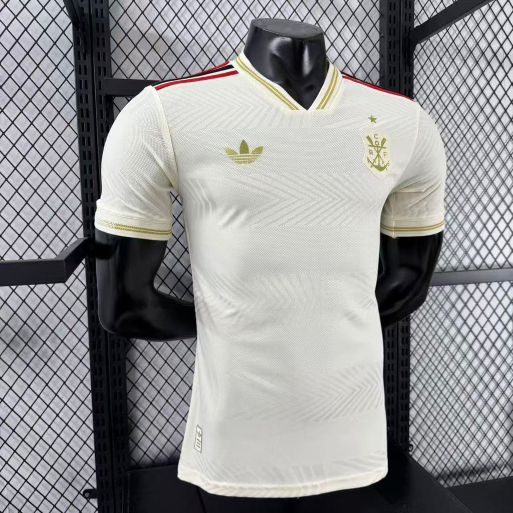 Camisa Flamengo III 25/26 Jogador Adidas Masculina - Off White