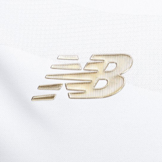 Camisa São Paulo 25/26 Home Torcedor New Balance Feminina - Branco+Vermelho