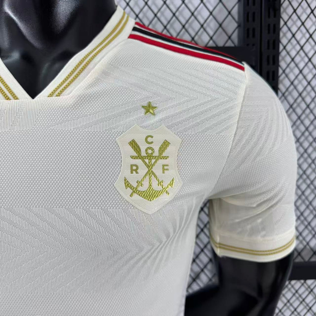 Camisa Flamengo III 25/26 Jogador Adidas Masculina - Off White