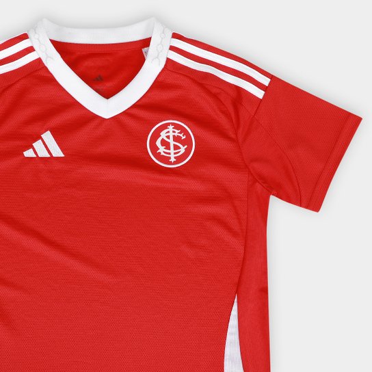 Camisa Internacional I 25/26 s/n Torcedor Adidas Feminina - Vermelho