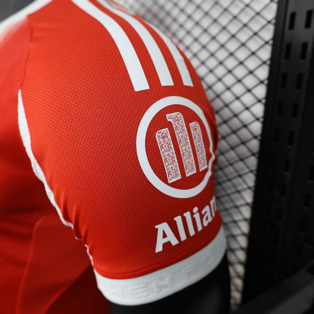 Camisa Adidas Bayern de Munique I 25/26 s/n° Jogador Masculina - Vermelha e Branca