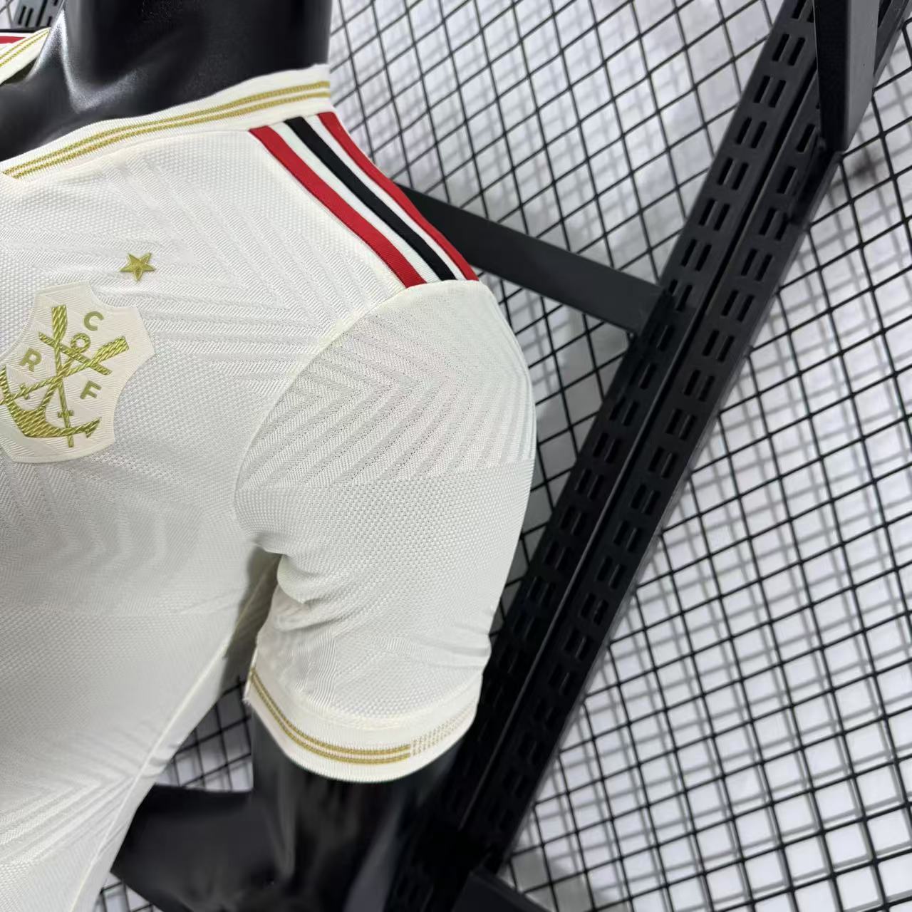 Camisa Flamengo III 25/26 Jogador Adidas Masculina - Off White