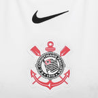 Camisa Corinthians I 25/26 s/n Nike Feminina - Branco+Preto