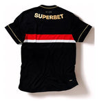 Camisa São Paulo III 25/26 s/n° Torcedor Comemorativa New Balance Masculino - Preto+Vermelho