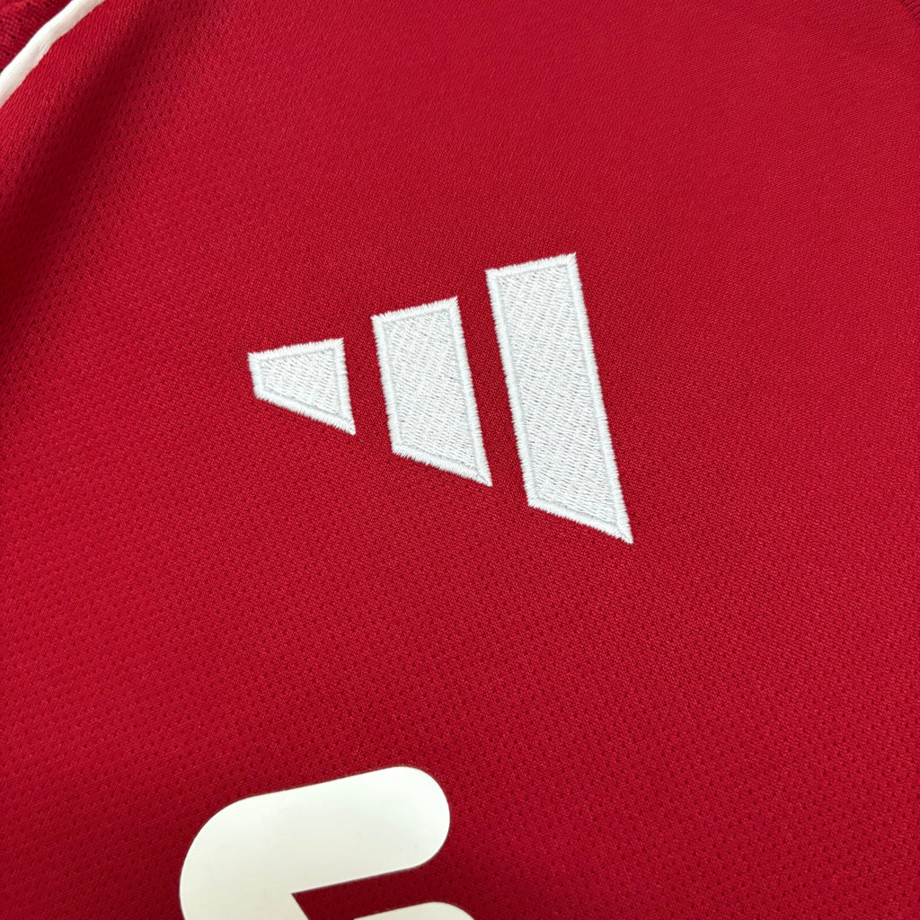 Camisa Liverpool I 25/26 Adidas Torcedor Masculina - Vermelha