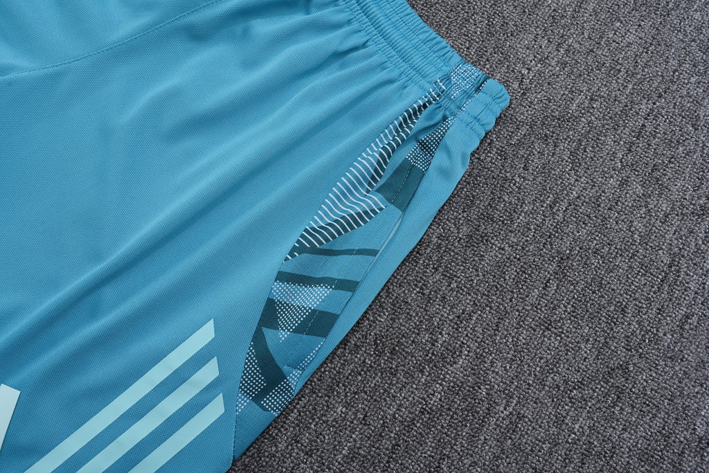 Kit Treino Cruzeiro 25/26 Adidas Torcedor s/n - Masculino - Azul Claro