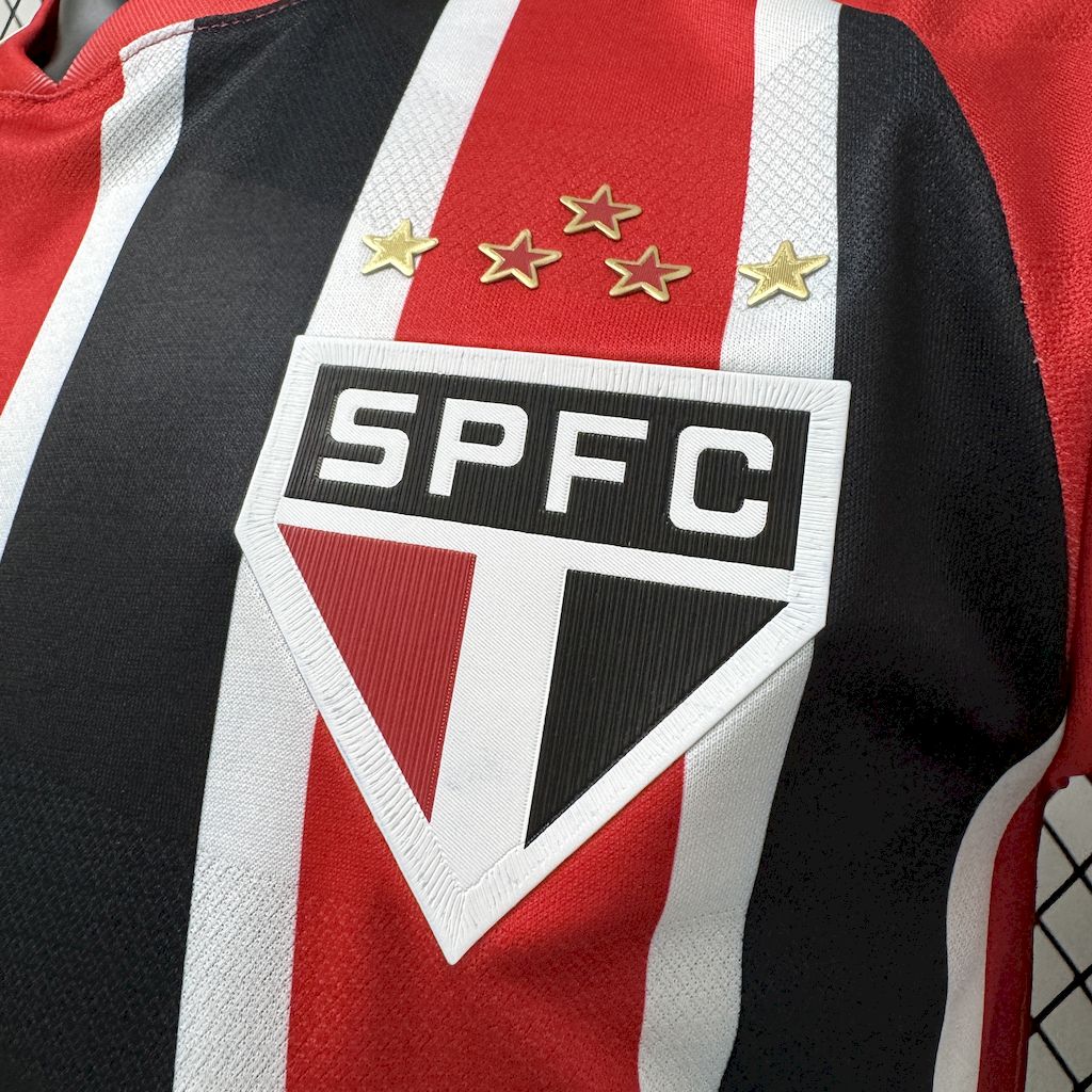 Camisa São Paulo ll 25/26 S/N Jogador New Balance Masculina - Vermelho+ Branco