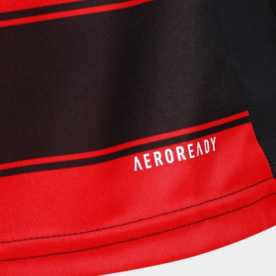 Camisa Flamengo I 25/26 s/n Torcedor Adidas Feminina - Preto