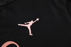 Kit Treino PSG 25/26 - Masculina - Preto com Rosa | Estilo e Performance Jordan