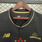 Camisa São Paulo III 25/26 s/n° Torcedor Comemorativa New Balance Masculino - Preto+Vermelho