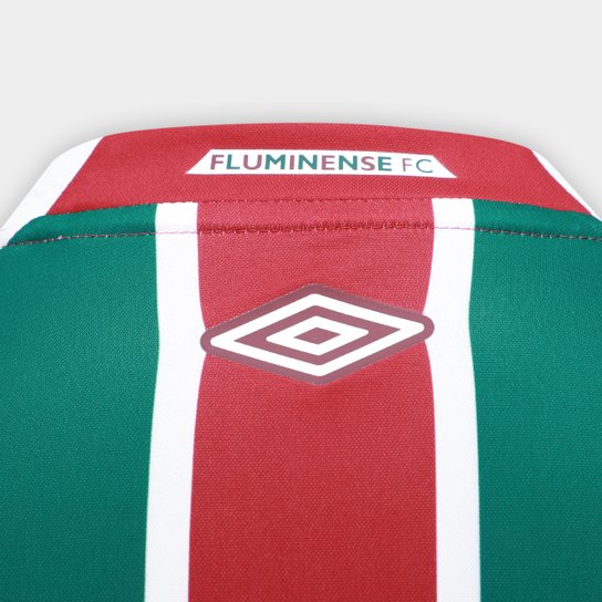 Camisa Fluminense I 25/26 s/n Torcedor Umbro Masculina - Verde+Vermelho