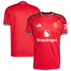 Camisa Home Manchester United 25/26 Torcedor Adidas Masculina - Vermelho