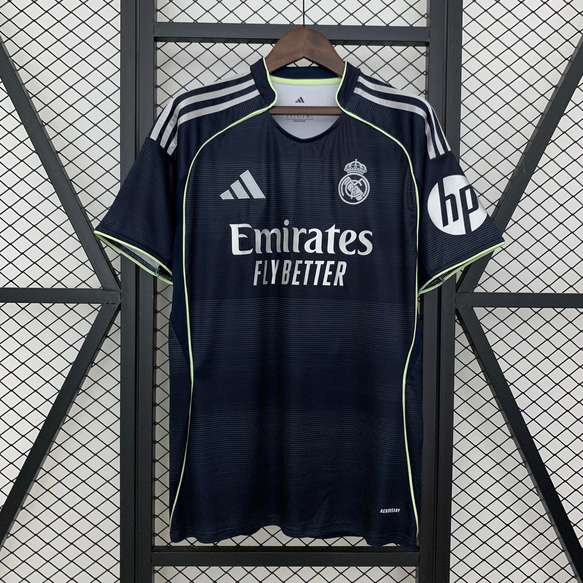 Camisa Real Madrid Away 25/26 S/n Torcedor Adidas Masculina - Azul