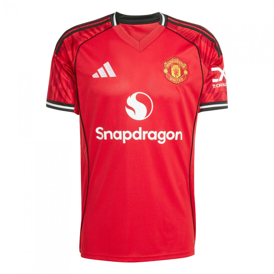 Camisa Home Manchester United 25/26 Torcedor Adidas Masculina - Vermelho