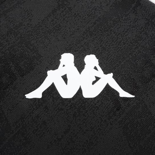 Camisa Vasco I 25/26 s/n Torcedor Kappa Masculino - Preto+Branco