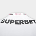 Camisa São Paulo 25/26 Home Torcedor New Balance Feminina - Branco+Vermelho