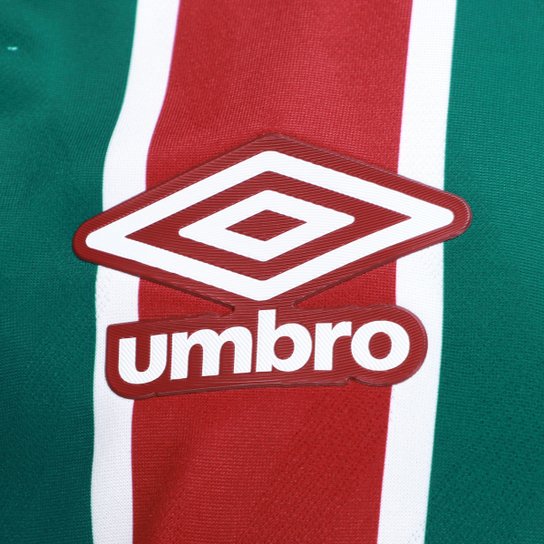Camisa Fluminense I 25/26 Torcedor Umbro Feminina - Verde+Vermelho