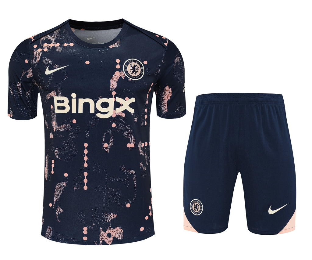 Kit de Treino Chelsea lll 25/26 Nike Masculina - Azul Escuro